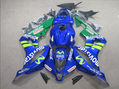 Honda CBR 600 RR 07-08 Verkleidungen - Blau Weiß Movistar