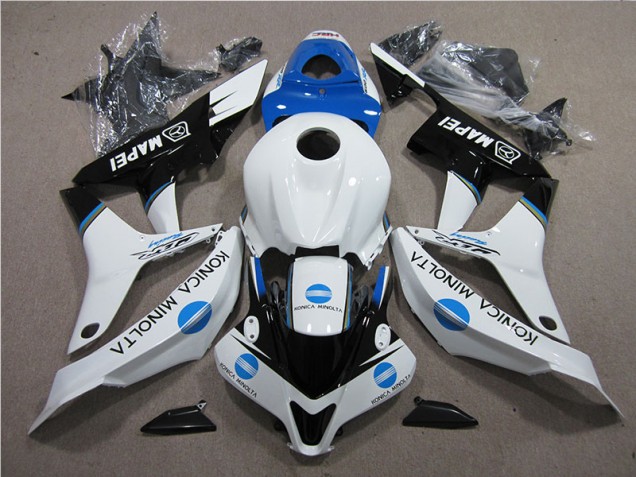 Honda CBR 600 RR 07-08 Verkleidungen - Blau Weiß Schwarz Konica Minolta MAPEI Honda CBR 600 RR 07-08 Verkleidungen - Blau Weiß Schwarz Konica Minolta MAPEI