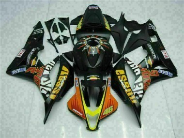 Honda CBR 600 RR 07-08 Verkleidungen - Schwarz Gelb Repsol 46