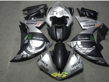 Honda CBR 600 RR 07-08 Verkleidungen - Schwarz Silber Monster IVECO 46