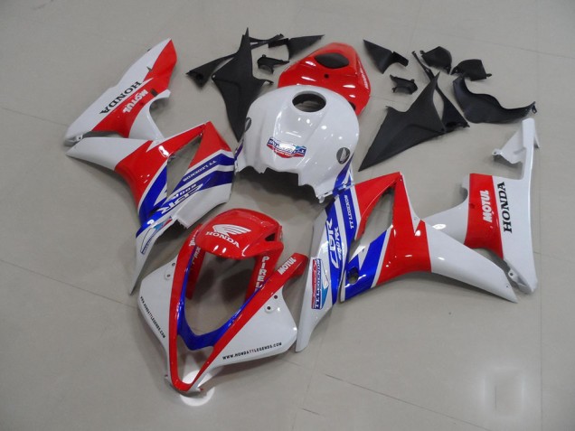 Honda CBR 600 RR 07-08 Verkleidungen - Weiß Rot Blau Motul Honda CBR 600 RR 07-08 Verkleidungen - Weiß Rot Blau Motul
