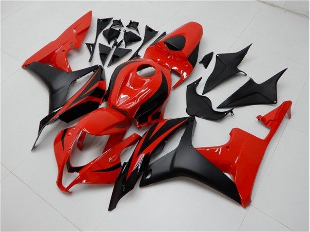 Honda CBR 600 RR 07-08 Vollverkleidung - Schwarz Rot Honda CBR 600 RR 07-08 Vollverkleidung - Schwarz Rot