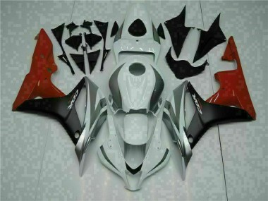 Honda CBR 600 RR 07-08 Vollverkleidung - Weiß Schwarz Rot