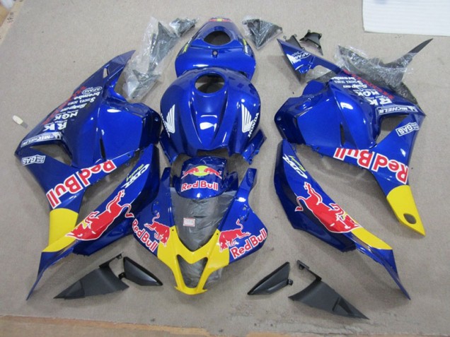 Honda CBR 600 RR 09-12 Verkleidung - Blau Rot Bull Honda CBR 600 RR 09-12 Verkleidung - Blau Rot Bull
