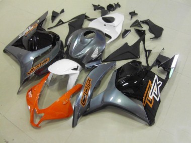 Honda CBR 600 RR 09-12 Verkleidung - Orange Grau Schwarz