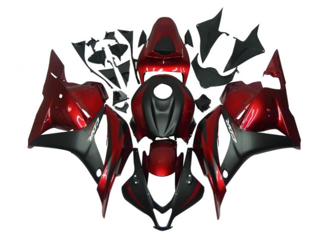 Honda CBR 600 RR 09-12 Verkleidung - Rot Schwarz Honda CBR 600 RR 09-12 Verkleidung - Rot Schwarz