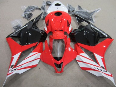 Honda CBR 600 RR 09-12 Verkleidung - Rot Schwarz Weiß