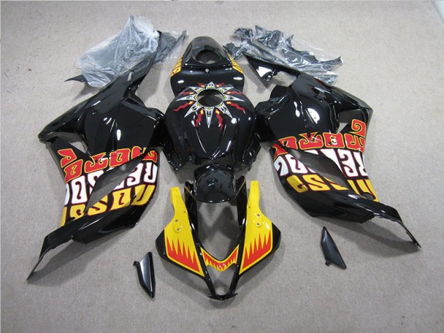 Honda CBR 600 RR 09-12 Verkleidung - Schwarz Gelb Honda CBR 600 RR 09-12 Verkleidung - Schwarz Gelb