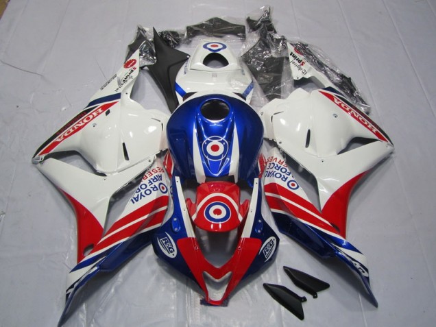 Honda CBR 600 RR 09-12 Verkleidung - Weiß Blau Rot