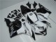 Honda CBR 600 RR 09-12 Verkleidung - Weiß Schwarz