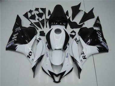 Honda CBR 600 RR 09-12 Verkleidung - Weiß Schwarz