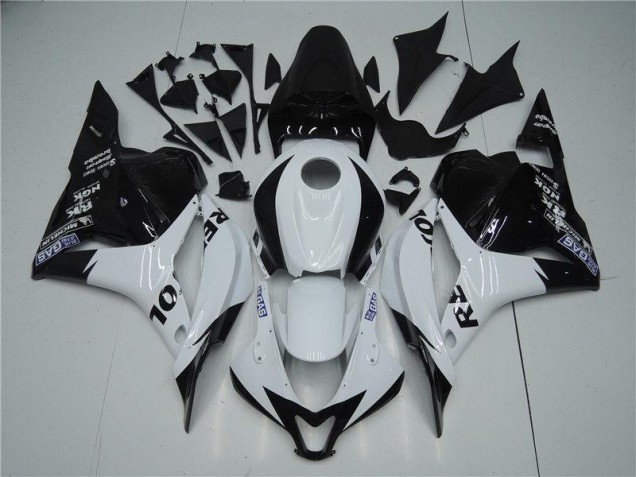 Honda CBR 600 RR 09-12 Verkleidung - Weiß Schwarz
