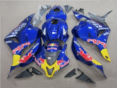 Honda CBR 600 RR 09-12 Verkleidungen - Blau Rot Bull