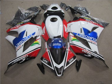 Honda CBR 600 RR 09-12 Verkleidungen - Blau Weiß EUROBET Lee