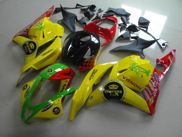 Honda CBR 600 RR 09-12 Verkleidungen - Gelb Corona Extra
