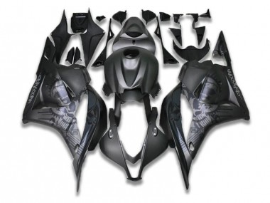 Honda CBR 600 RR 09-12 Verkleidungen - Grau Schwarz