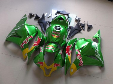 Honda CBR 600 RR 09-12 Verkleidungen - Grün Rot Bull
