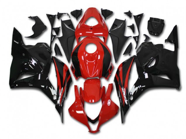 Honda CBR 600 RR 09-12 Verkleidungen Komplett Sets - Rot Schwarz Honda CBR 600 RR 09-12 Verkleidungen Komplett Sets - Rot Schwarz