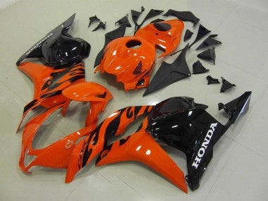 Honda CBR 600 RR 09-12 Verkleidungen - Orange Schwarz