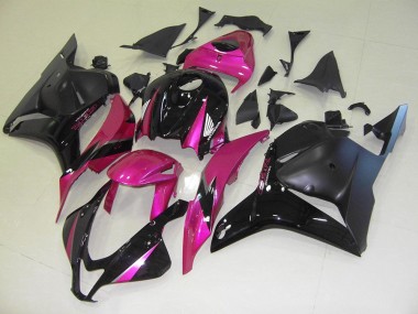 Honda CBR 600 RR 09-12 Verkleidungen - Rosa Schwarz
