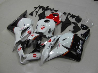 Honda CBR 600 RR 09-12 Verkleidungen - Rot Konica Minolta