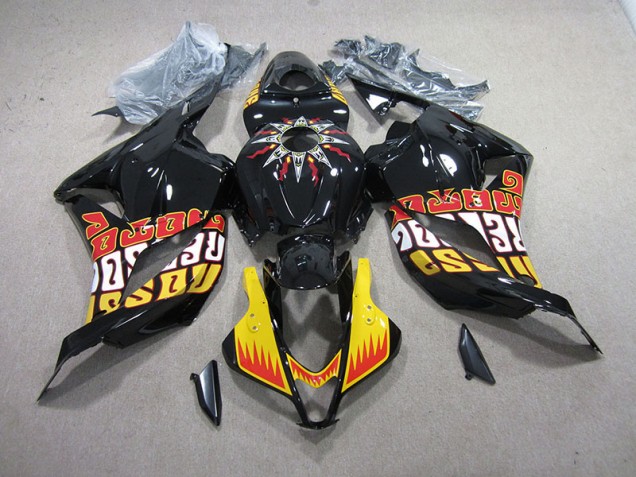 Honda CBR 600 RR 09-12 Verkleidungen - Schwarz Gelb Honda CBR 600 RR 09-12 Verkleidungen - Schwarz Gelb