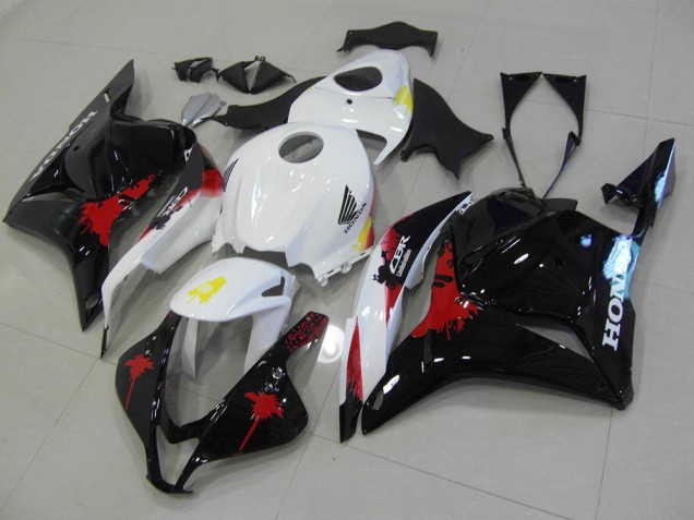 Honda CBR 600 RR 09-12 Verkleidungen - Schwarz Rote Weiß Honda CBR 600 RR 09-12 Verkleidungen - Schwarz Rote Weiß