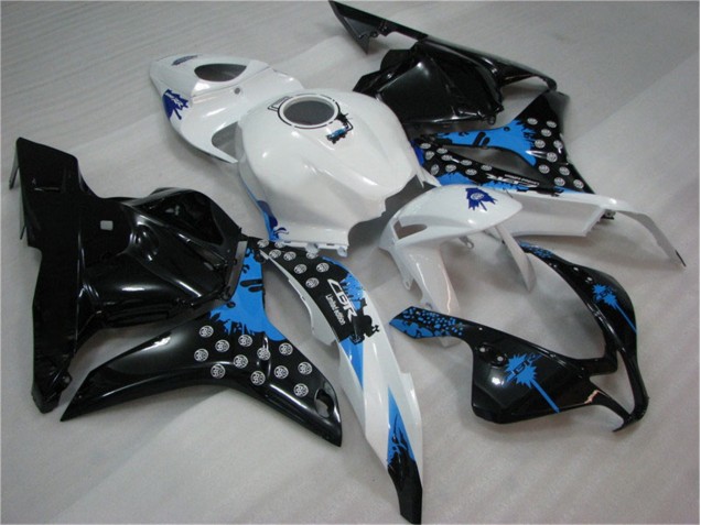 Honda CBR 600 RR 09-12 Verkleidungen - Schwarz Weiß Blau