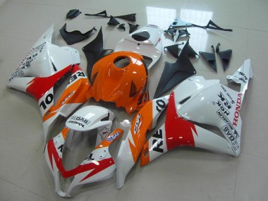 Honda CBR 600 RR 09-12 Verkleidungen - Weiß New Repsol