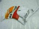 Honda CBR 600 RR 09-12 Verkleidungen - Weiß Orange Repsol