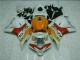 Honda CBR 600 RR 09-12 Verkleidungen - Weiß Orange Repsol