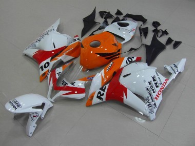 Honda CBR 600 RR 09-12 Verkleidungen - Weiß Repsol