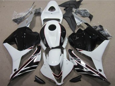 Honda CBR 600 RR 09-12 Verkleidungen - Weiß Schwarz