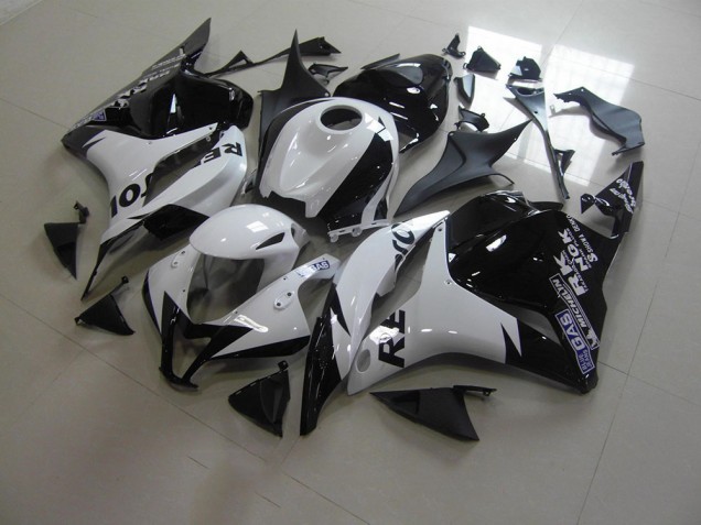 Honda CBR 600 RR 09-12 Verkleidungen - Weiß Schwarz Repsol