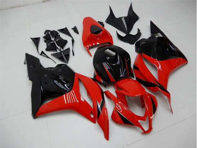 Honda CBR 600 RR 09-12 Vollverkleidung - Rot Schwarz Honda CBR 600 RR 09-12 Vollverkleidung - Rot Schwarz