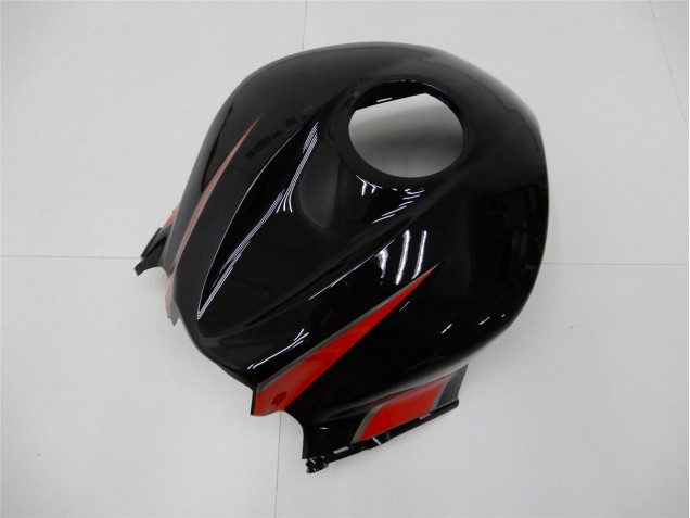 Honda CBR 600 RR 09-12 Vollverkleidung - Rot Schwarz Honda CBR 600 RR 09-12 Vollverkleidung - Rot Schwarz