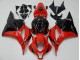 Honda CBR 600 RR 09-12 Vollverkleidung - Rot Schwarz Honda CBR 600 RR 09-12 Vollverkleidung - Rot Schwarz
