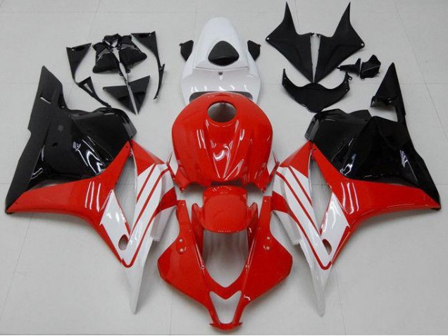 Honda CBR 600 RR 09-12 Vollverkleidung - Rot Weiß Schwarz Honda CBR 600 RR 09-12 Vollverkleidung - Rot Weiß Schwarz
