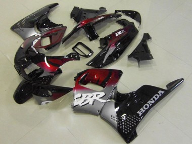 Honda CBR 900 RR 893 96-97 Verkleidungen - Rot Schwarz Silber