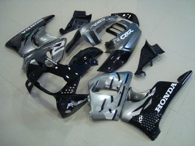 Honda CBR 900 RR 893 96-97 Verkleidungen - Schwarz Silber