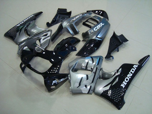 Honda CBR 900 RR 893 96-97 Verkleidungen - Schwarz Silber