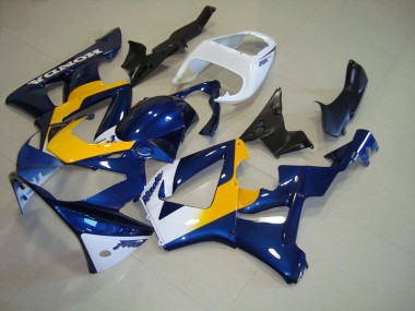 Honda CBR 900 RR 929 00-01 Verkleidungen - Blau Gelb