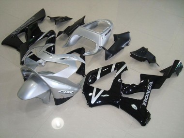 Honda CBR 900 RR 929 00-01 Verkleidungen - Schwarz Silber