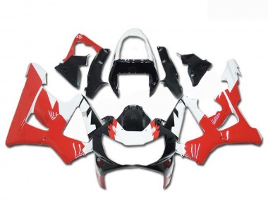 Honda CBR 900 RR 929RR 00-01 Verkleidungen - Schwarz Weiß Rot