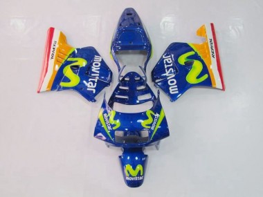 Honda NSR 250 MC28 P4 94-96 Verkleidungen - Blau Grün