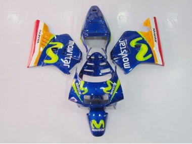 Honda NSR 250 MC28 P4 94-96 Verkleidungen - Blau Grün