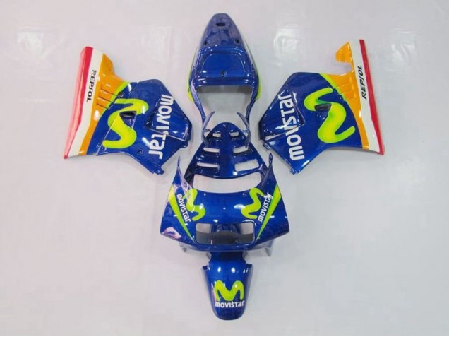 Honda NSR 250 MC28 P4 94-96 Verkleidungen - Blau Grün Honda NSR 250 MC28 P4 94-96 Verkleidungen - Blau Grün