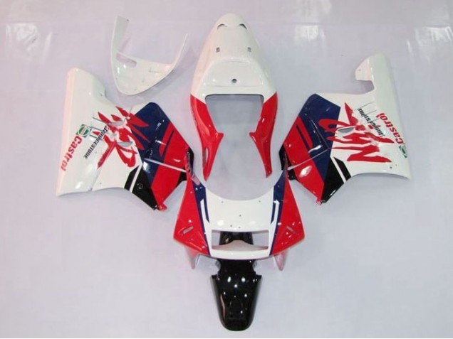 Honda NSR 250 MC28 P4 94-96 Verkleidungen - Rot Weiß