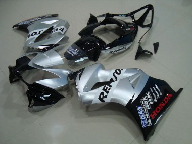 Honda VFR 800 02-13 Verkleidung - Silber Repsol