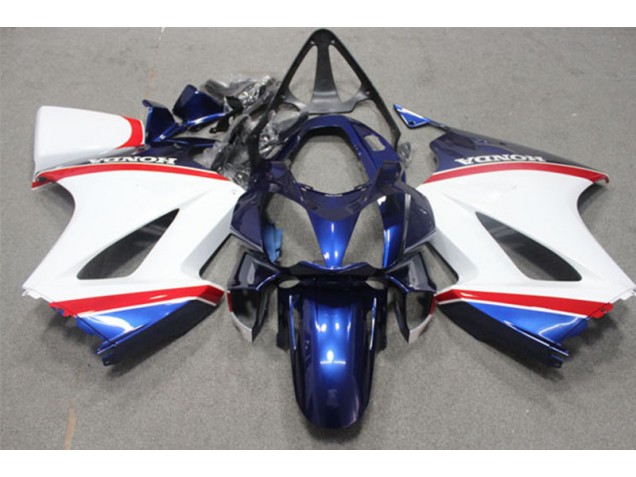 Honda VFR 800 02-13 Verkleidungen - Blau Weiß Honda VFR 800 02-13 Verkleidungen - Blau Weiß